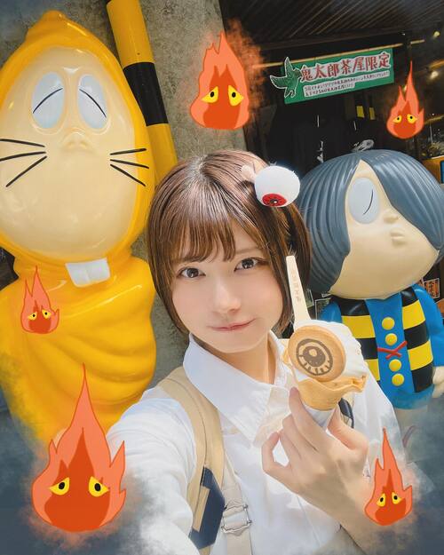 鹿目凛、妖怪探しの旅へ。鬼太郎っぽいヘアスタイルが可愛くて話題に！