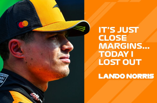 F1マクラーレン同士の激闘！わずか0.012秒差の予選決着にF1ファン熱狂