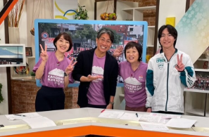 「鹿児島マラソン2025」前園真聖、スタジオでのワンショット公開！
