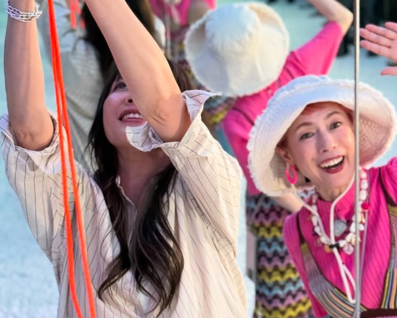 華やか沖縄スポット巡り、瀬戸朝香が久本雅美と魅力たっぷりロケ