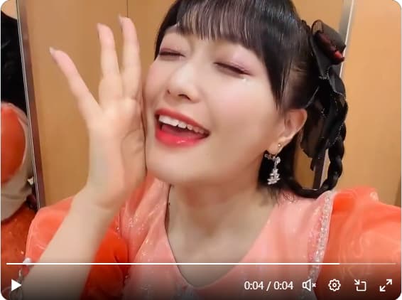 久保田未夢が大阪公演でツアーが無事終了したことを報告！