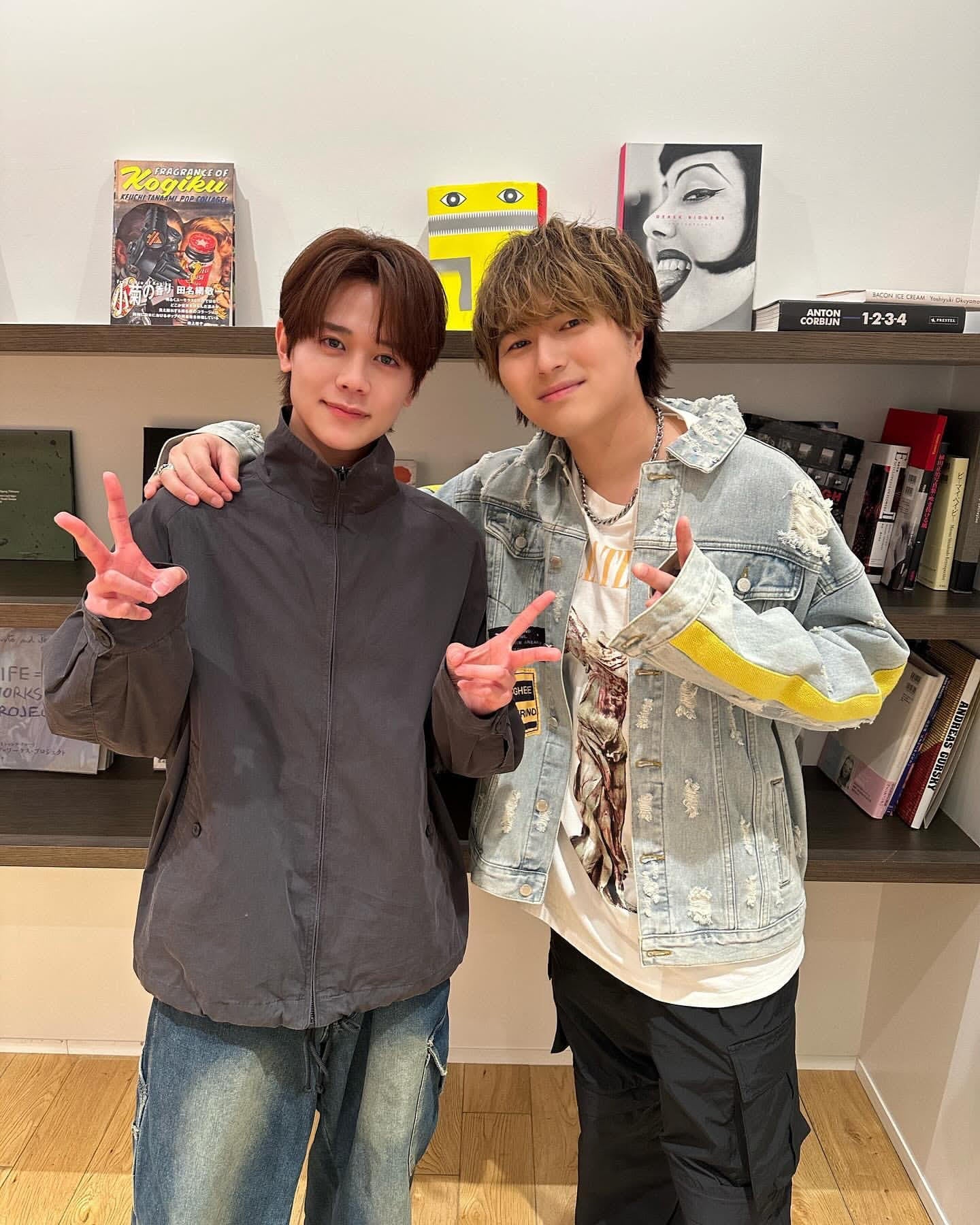 Novelbright・竹中雄大がINI・藤牧京介とのデュエット動画を披露🎤