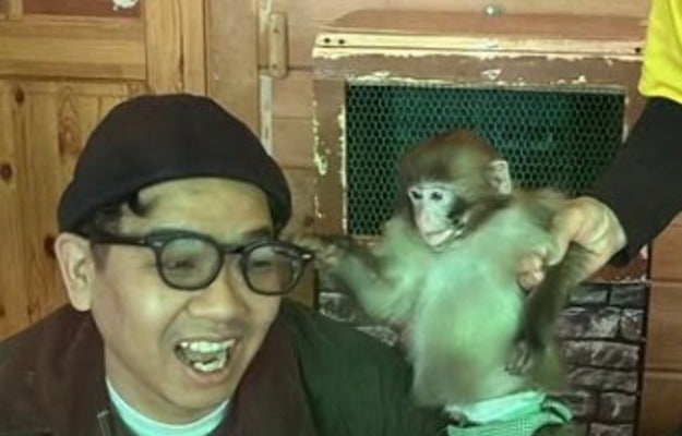 「メガネ取られまくる！」ミキ昴生が日光のおさるランドへ！