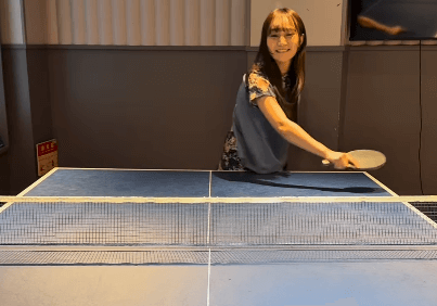 ”ユニークな挑戦” 卓球美女子、新しすぎる”卓球ビンゴの対決ムービー”を披露！ファン拍手喝采