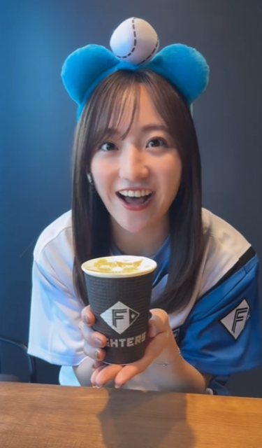 「とにかく、かわいいが詰まってた〜！」"ファイターズ勝利の女神"美人アナ、エスコンフィールド『かわいいシリーズ』ムービーにファンメロメロ