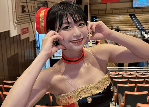 「可愛すぎる」ショートヘアの道産子グラドル、レアなラウンドガールショットにファン・ノックアウト！「めっちゃ可愛い」