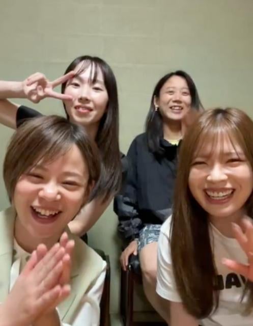 スピードスケート・高木菜那、チームパシュート4人でインスタライブ開催！絆のひととき