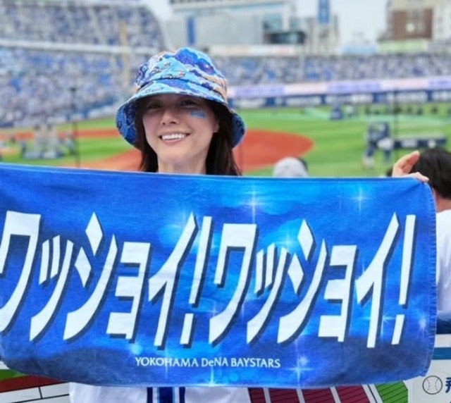 相川七瀬が横浜ベイスターズと日ハムとの交流戦を観戦！