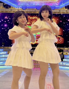 キンタロー。がものまね紅白で早見優に挑戦！「骨格メイクにこだわりました！」