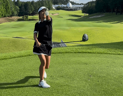 「フェイス整っててウマ！」女子大生ゴルファー、”絶好調ラウンド”のムービーを公開！「美脚ショット可愛すぎる」