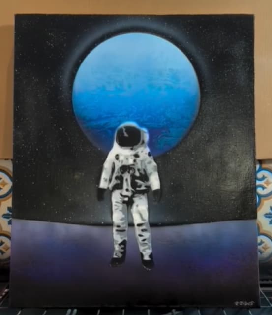 声優 木村昴 圧巻のスプレーアートを公開！「はぁ…ほんと見惚れる🥰💕」と話題に