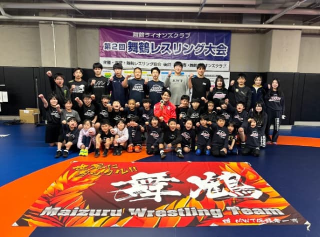 「みんなで盛り上げていきましょう」レスリング・高谷大地が京都の大会に参加