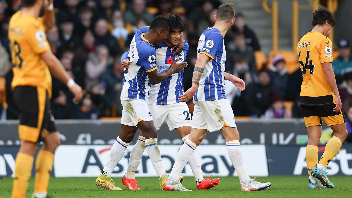 三笘薫がウルヴス戦の勝利を報告🔥自身はMOMを獲得