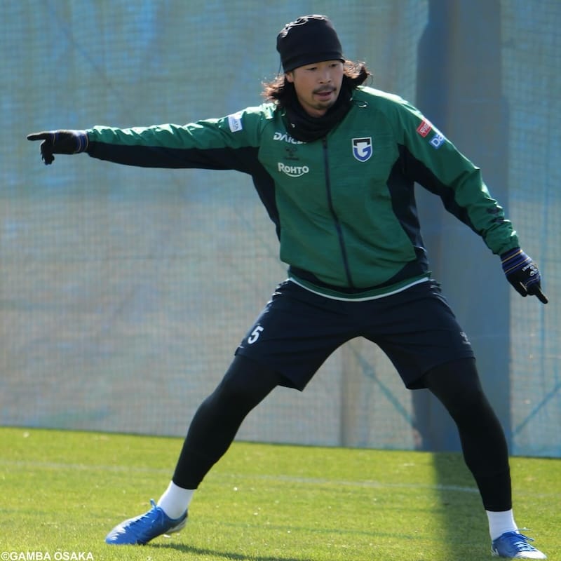 ガンバ大阪がトレーニングの様子を公開！「青黒の戦士たちガンバれ」