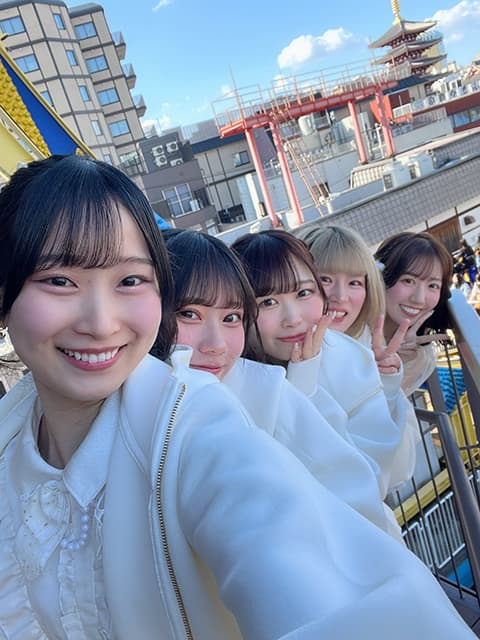 アイドル『flawless POP.』星野唯月が可愛すぎるメンバー集合オフショットを公開！