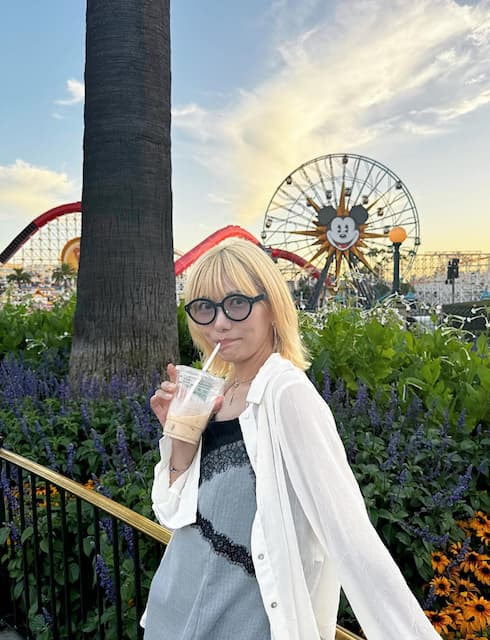 宮澤佐江 パークホッパーを楽しんだことを報告！