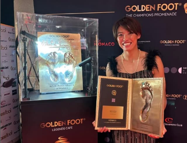 現役選手では初の快挙！なでしこDF熊谷紗希がゴールデンフット賞の受賞を報告！