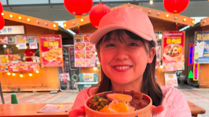 尾崎里紗が“茶色メシ”愛全開！台湾フェスで満腹満喫「つまり最高」なグルメ投稿に共感の声