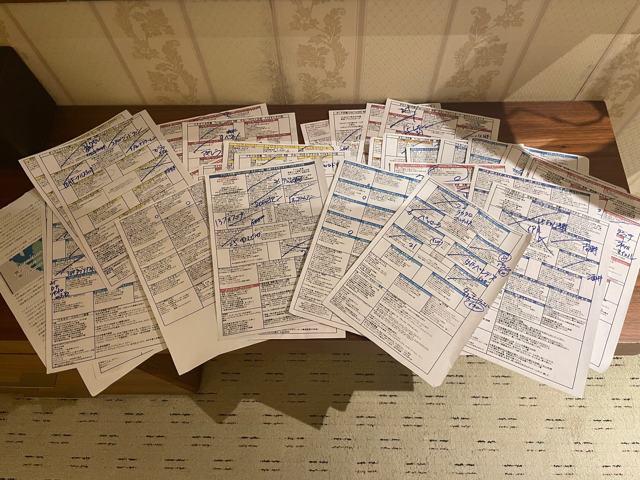 寺川俊平お手製の実況資料公開でいいね殺到✨W杯中は本田圭佑とのかけ合いも話題に❗️