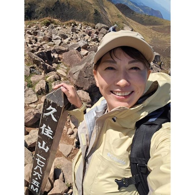 「私が私を好きでいられる場所」元バドオグシオ・小椋久美子、爽快登山写真アップにファン「気持ち良さそー！」