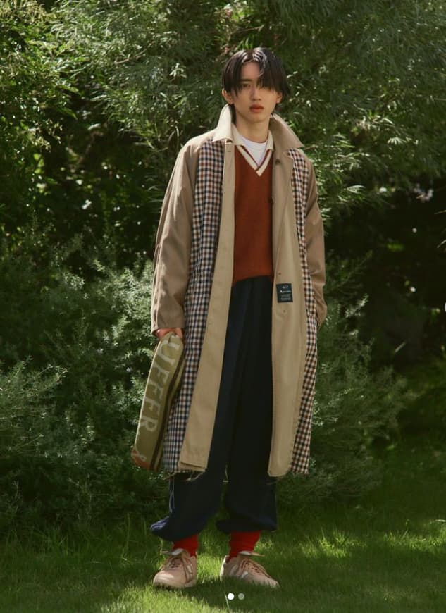 道枝駿佑のMEN'S NON-NOアザーカット　ストレートの髪にファン興奮