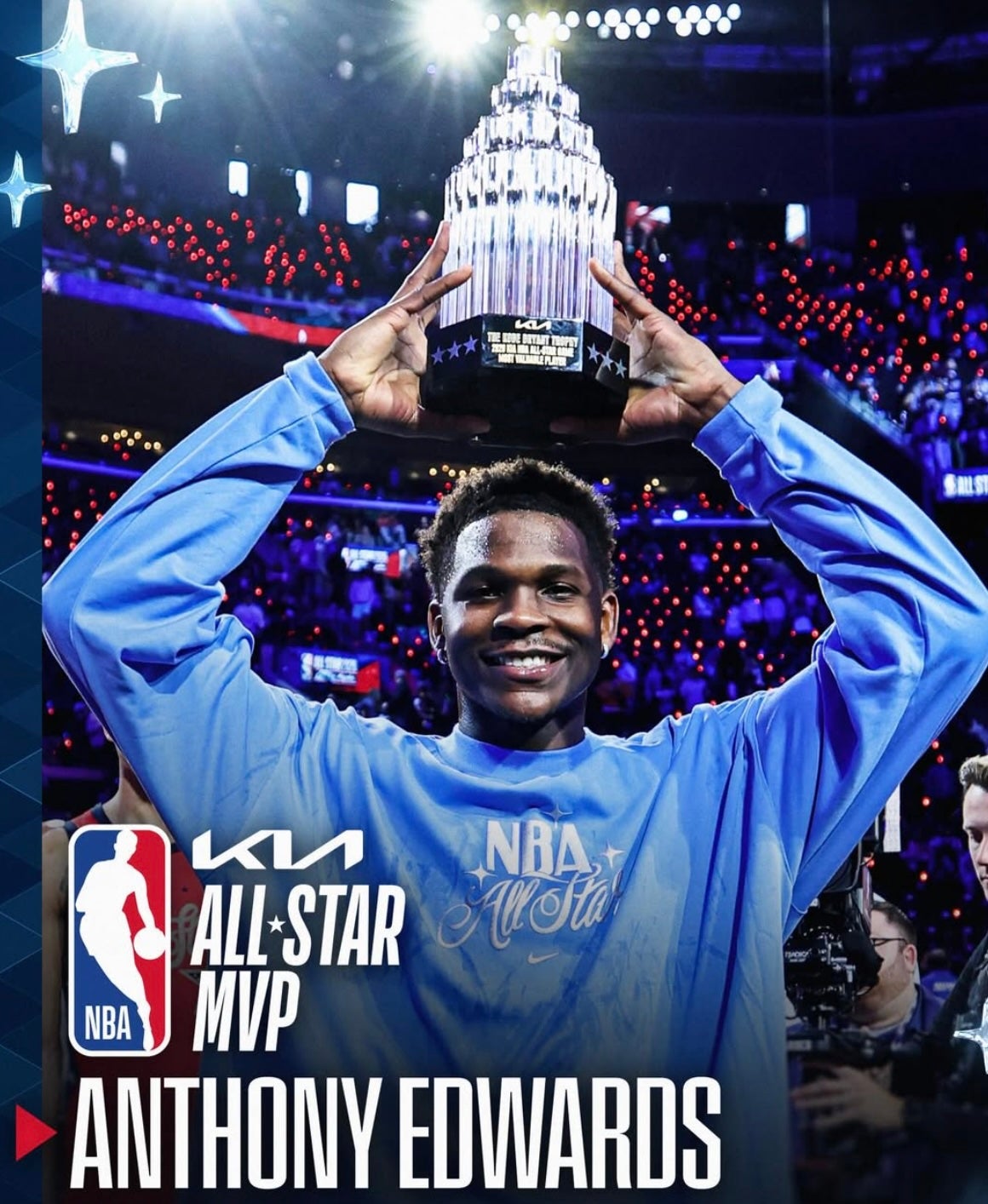 【NBAオールスター】米国若手「STARS」が完勝優勝 エドワーズがMVP初受賞