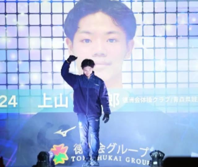 体操・上山廉太郎、NHK杯初日で順位を一つ落とすも「大過失なく終えることができました」──明後日の試合に向けて決意新たに