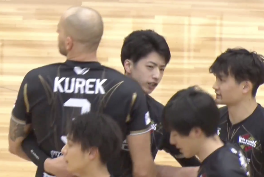 Ｖリーグ男子　サントリーサンバーズ vs. ウルフドッグス名古屋 2022/1/9【ハイライト】