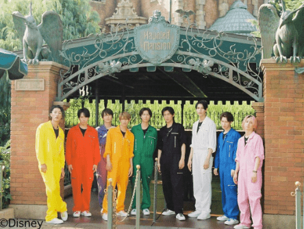 Snow Manが全員で夢の国へ🐭何故かお揃いの衣装でガン飛ばし！？