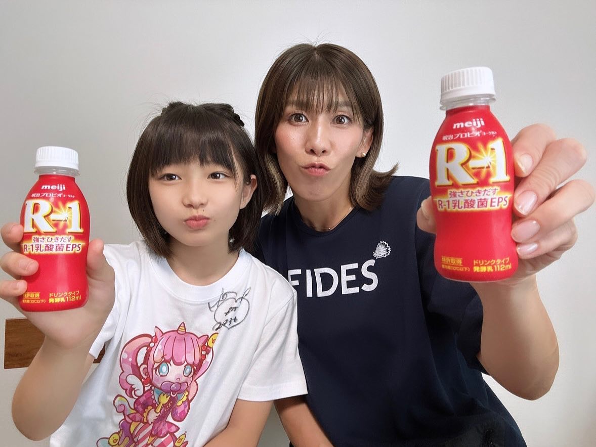 吉田沙保里 姪っ子にエール📣「明日から学校 頑張るんだよー」