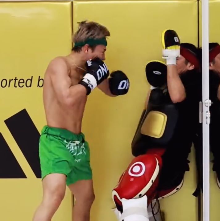 「最後は根性と気合い。」武尊が激しい打ち込みを公開