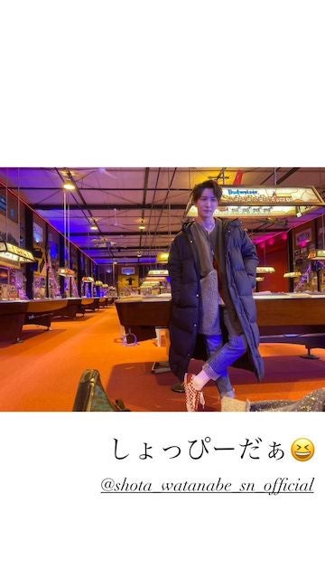 SnowMan渡辺翔太のインスタ開設に目黒蓮も反応⛄️「しょっぴーだぁ」