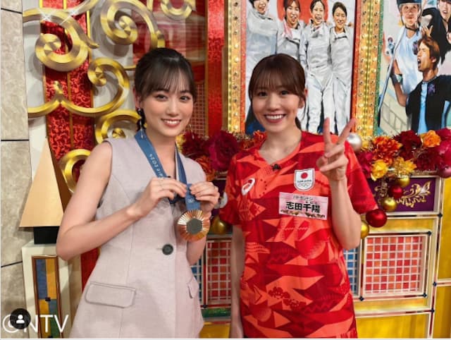 バドミントンの志田千陽が感動のテレビ出演