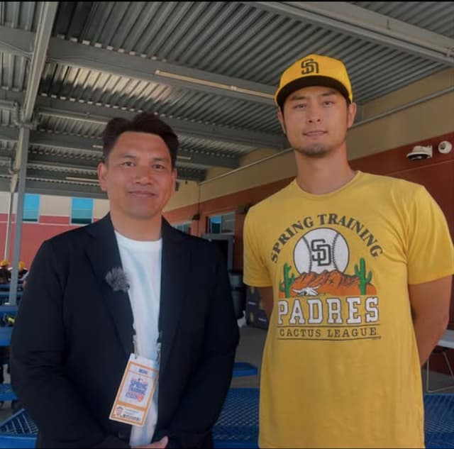 井口忠仁がダルビッシュ有とのツーショット写真を投稿！日本人記録目前に期待高まる