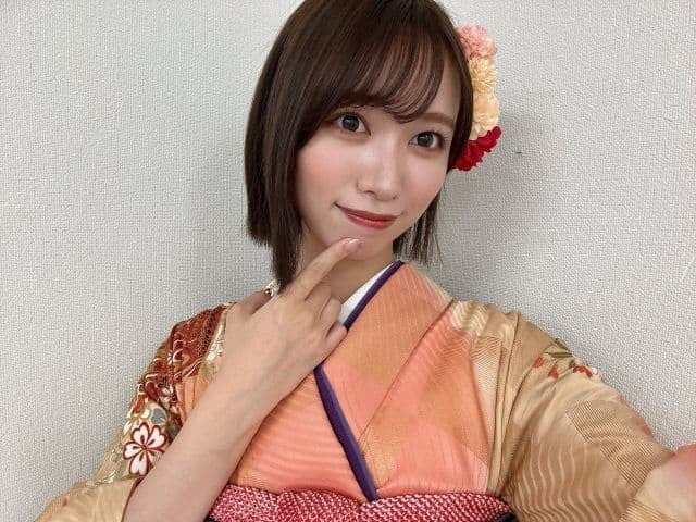 NMB48 池帆乃香 直筆生写真 13th NMB48・池帆乃香、艶やかな振り袖姿の自撮りフォトを披露