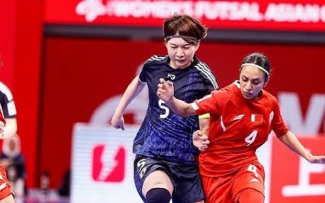 フットサル日本女子代表がバーレーン女子代表に勝利！