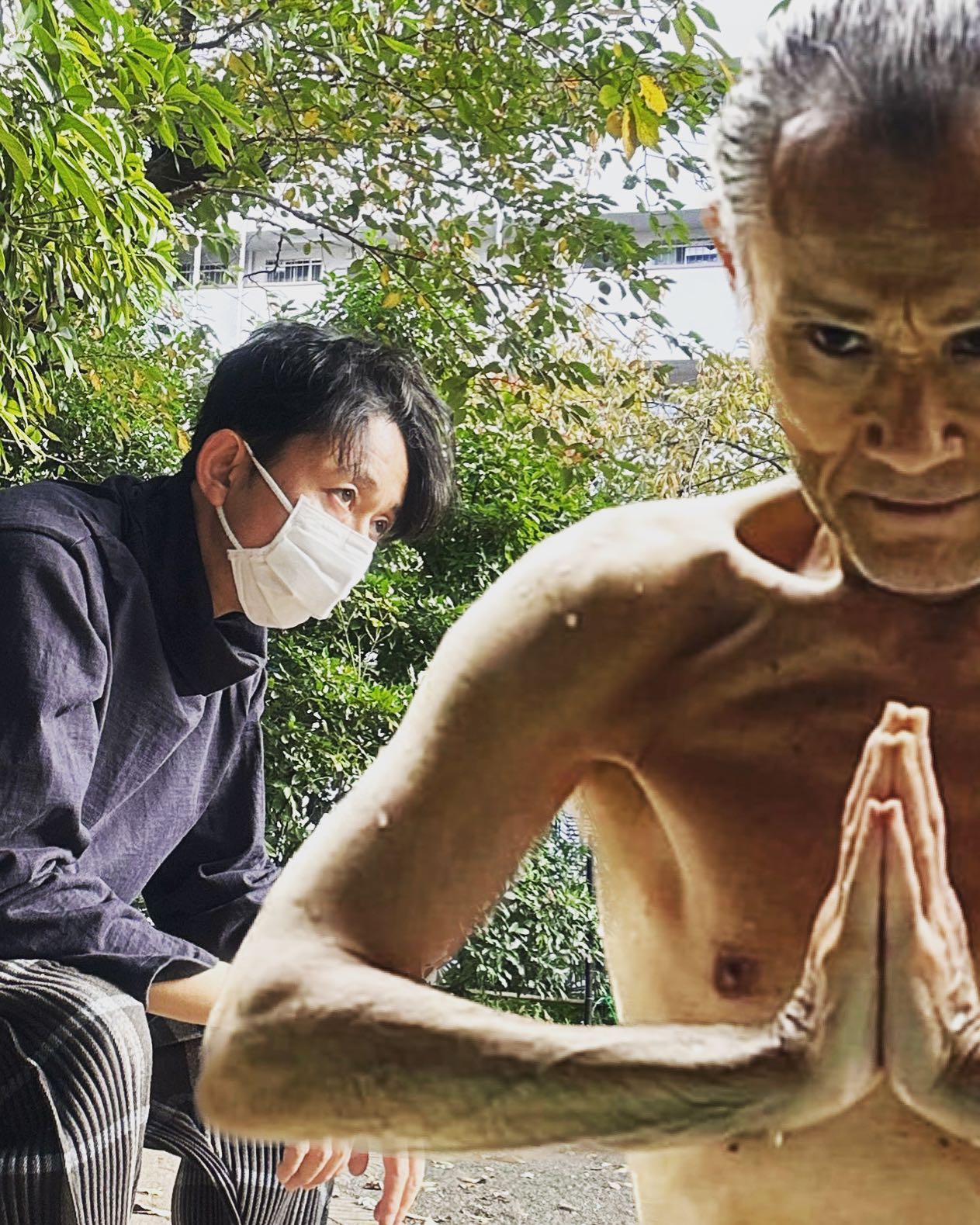 「ネテロ会長、、、？笑」有吉弘行、片岡鶴太郎と共にHUNTER×HUNTER再開記念を祝福！？