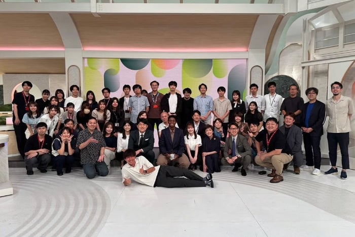 木曜日はたくさん元気をもらったよ！エブリンのNEWS ZERO出演は終了。番組もスポーツもチーム力が大切！