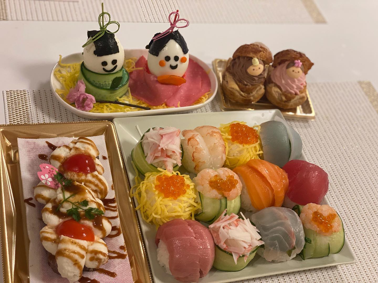 新婚・高城れにの雛祭り料理が可愛すぎると話題に!🎎