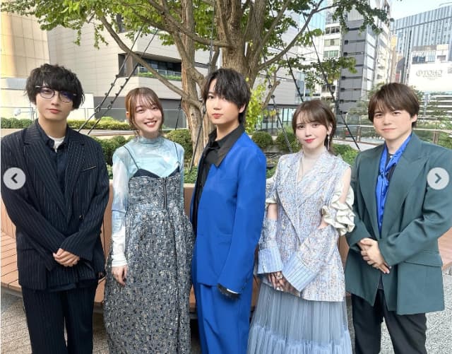 声優・鬼頭明里　アオのハコ豪華声優陣との集合写真を公開