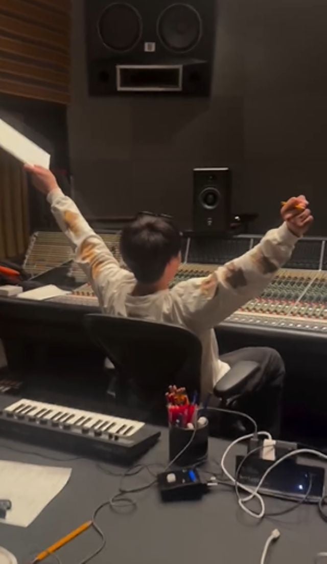 やっと完成した！上地雄輔が15枚目のアルバムを無事仕上げたことを報告