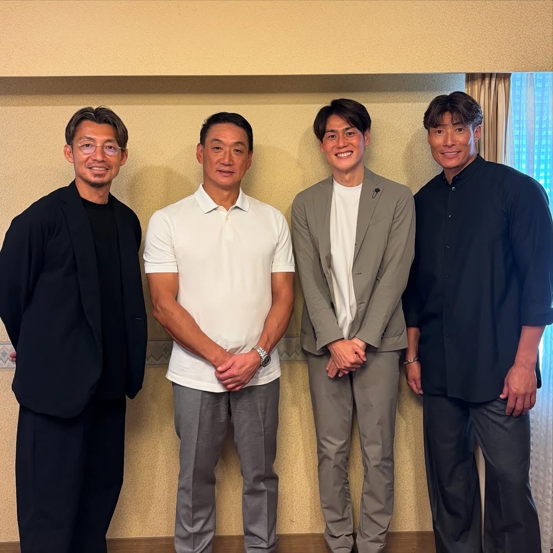 阪神タイガースファンにはたまらない、大物レジェントトークショーの司会に上重聡がインスタグラム投稿に！！