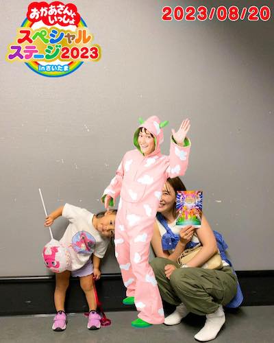 おのののかが愛娘とお出かけ❗️❗️おかあさんといっしょスペシャルステージに参戦🔥🔥