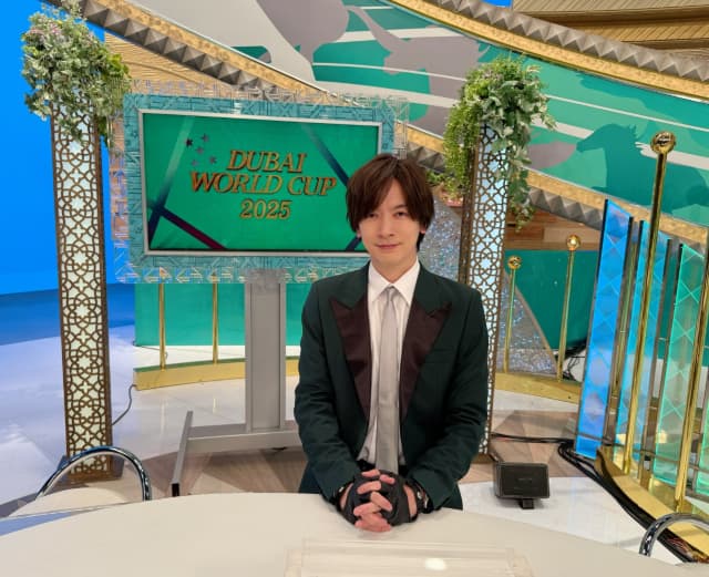 DAIGOが今年の『ドバイワールドカップデー』生中継MCを担当し「日本馬も応援しましょう！」と意気込む
