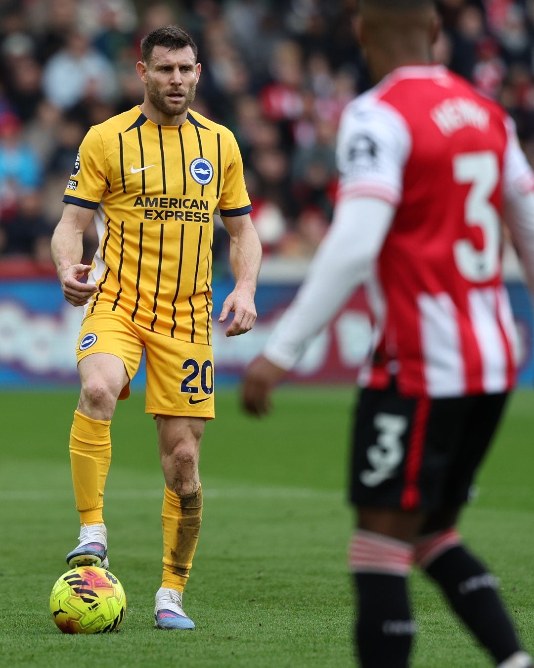 【プレミアリーグ】40歳ミルナーが654試合出場で史上最多記録更新 ブライトンは2-0勝利