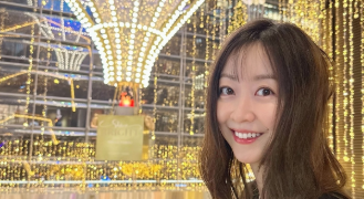 ニューヨークで初のクリスマス！黒川智花、ゴージャスなハドソンヤードでキラキラショット公開