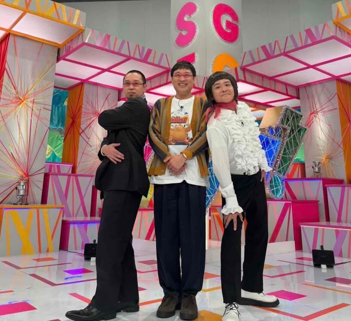 「しずちゃん本人かとおもった」千鳥ノブのコスプレが話題　山里・大悟との豪華3ショットも披露！