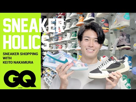 「おそろしイケメンやな」サッカー日本代表 中村敬斗が原宿でスニーカーショッピング！