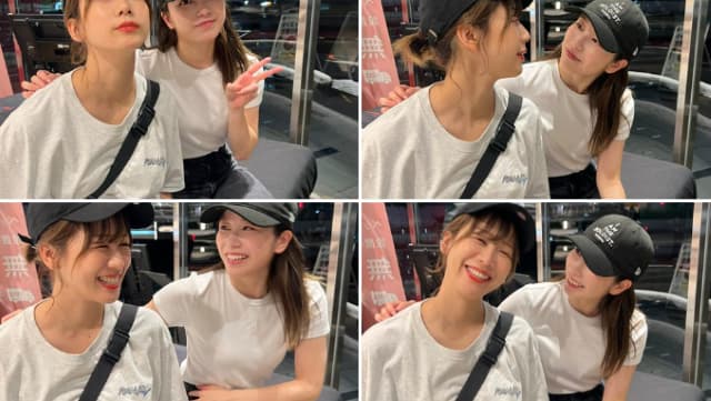 元AKB・大家志津香の「両思いやん」2ショット！横山由依とのラブラブ姿にファン歓喜