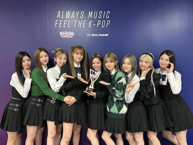 NiziUが韓国の音楽番組で1位を獲得🏆✨